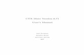 CTX Mate Version 0.71 User's Manual