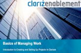Clarizen Training - Creating and Managing Projects