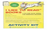 I LIKE TO READ® Books Activity Kit
