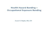 Health Hazard Banding = Occupational Exposure Banding