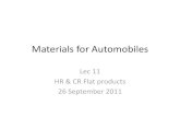 Materials for Automobiles