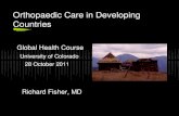 Orthopaedic Care in Developing Countries