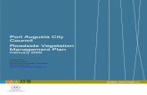Port Augusta City Council Roadside Vegetation Management Plan