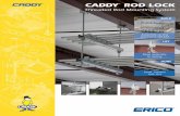 CADDY® ROD LOCK Threaded Rod Mounting System