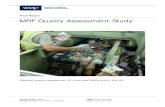 MRF Quality Assessment Study