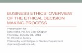 Ethics Speaker Series