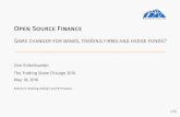 Open Source Finance - Game changer for banks, trading firms and ...