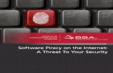 Software Piracy on the Internet: A Threat To Your Security