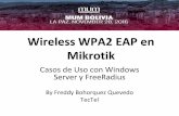 Mikrotik Wireless WPA2 EAP