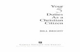Your 5 Duties As a Christian Citizen