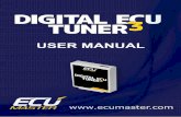 DIGITAL ECU TUNER 3 - User Manual - Ecumaster
