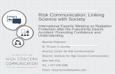 Risk Communication: Linking Science with Society