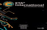 ETA-I Certification Booklet