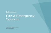 2016 Fire & Emergency Services Business Plan