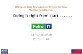 GIS Data Mgmt Pipeline Construction - Singh