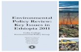 Environmental Policy Review: Key Issues in Ethiopia 2011