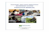 Teachers' and State Employees' Retirement System Employer Manual