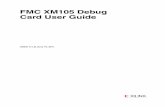 Xilinx UG537 FMC XM105 Debug Card, User Guide