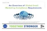 An Overview of Global Email Marketing Compliance Requirements