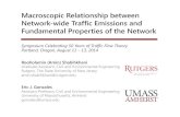 Macroscopic Relationship between Network-wide Traffic Emissions ...