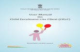 User Manual On Child Enrolment Lite Client (CELC) Document ...
