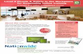 Level 2 Health & Safety in the Workplace for Hospitality online training