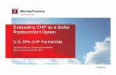 Evaluating CHP as a Boiler Replacement Option (PDF)