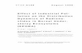 Effect of Industrial Pol- lution on the Distribution Dynamics of ...