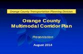 Multimodal Corridor Plan Presentation