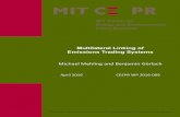 Multilateral Linking of Emissions Trading Systems Michael Mehling ...