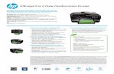 Officejet Pro 276dw Multifunction Printer - HP