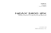 NEAX2400 IPX ISDN Feature Programming Manual