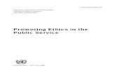 Promoting Ethics in the Public Service - Unite…