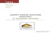 Happy House Daycare Policies