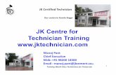 JK Certified Technician Manoj Pant Chief Executive Mob: +91 98200 ...