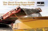 TARBA Best Practices Guide for Recycling Aggregate