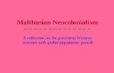 Malthusian Neocolonialism (ppt)