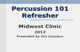 Concert Percussion Master Class
