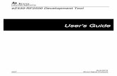 eZ430-RF2500 Development Tool User's Guide (Rev. A