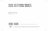 GA-Z170N-WIFI GA-H170N-WIFI