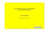 Computer Systems Validation 2015