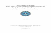 Department of Defense Risk, Issue, and Opportunity Management ...