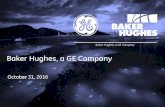 GE and Baker Hughes Investor Presentation