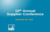 8th Annual Supplier Conference