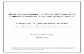 Risk Assessment for Sites with Volatile Contaminants in Shallow ...