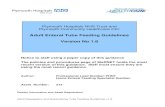 Adult Enteral Tube Feeding Guidelines v1:8