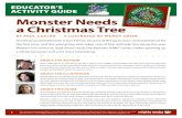 Monster Needs a Christmas Tree Educator Activity Guide