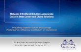 Mellanox InfiniBand Solutions Accelerate Oracle's Data Center and ...