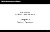 Chapter 4 Output Devices