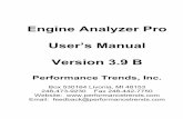 Engine Analyzer Pro User's Manual Version 3.9 B